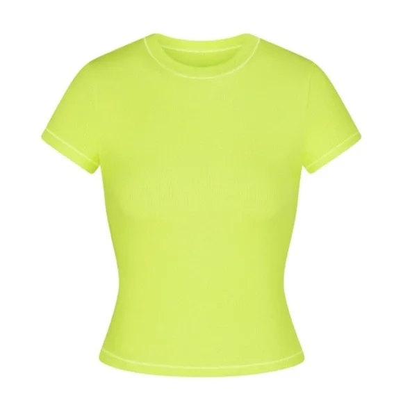 BNWT Skims Bundle of Four (4) Cotton Rib Pieces Daffodil Sets M - Picture 5 of 16